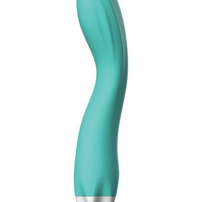 Bendable aqua g-spot vibrating wand with LED one-touch control by Iconic