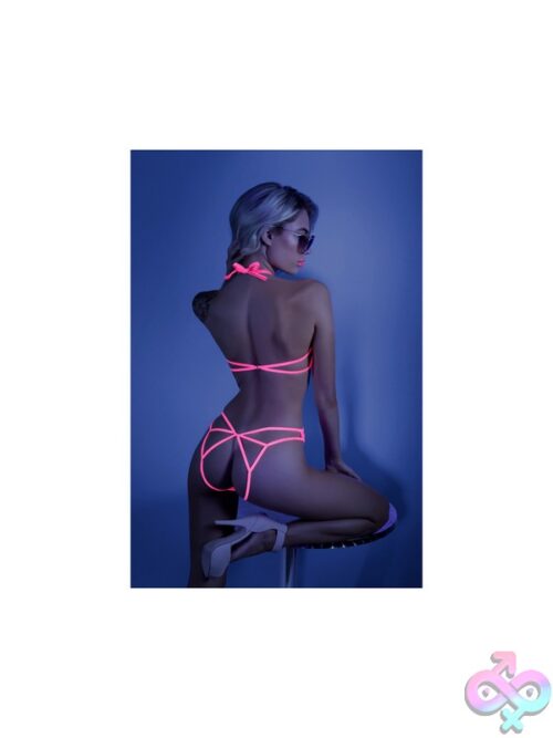 Impress Me Lace Bodysuit With Open Cage Back - Image 3