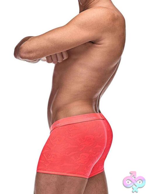 Impressions High-Cut Fitted Short – Coral - Image 2