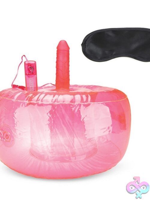 Inflatable Sex Chair With Vibrating Dildo – Pink - Image 2