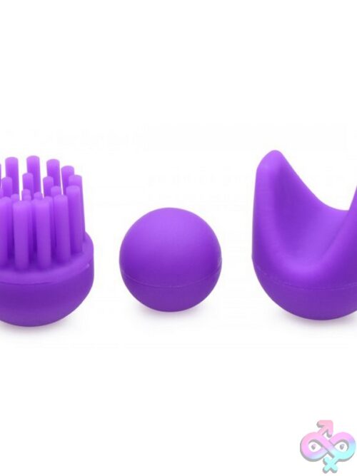 Inmi 10X En Pointe Silicone Pinpoint Teaser With Attachments – Purple - Image 3