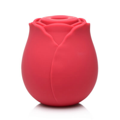 Inmi Bloomgasm Wild Rose Silicone Suction Stimulator Red by XR Brands