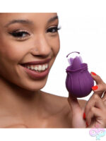 Inmi Violet Silicone Stimulator With Licking Action - Image 8