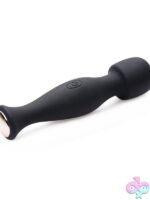 Inmi Mighty Pleaser Powerful 10X Silicone Wand Massager – Black - Image 3