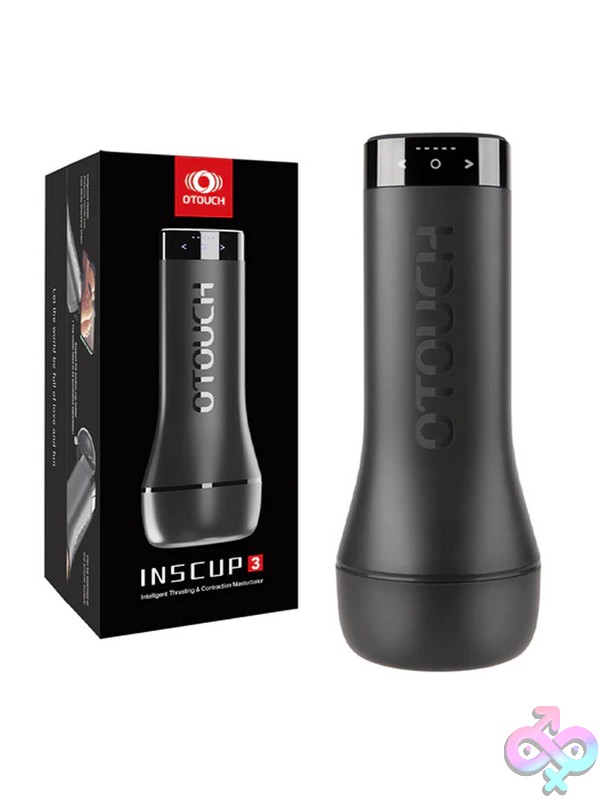 Discreet-Toys-Inscup-3-Vibrating-Masturbator-Black-Nu-Tw-Inscup3 Otouch Inscup 3 Automatic Thrusting And Air-Pulse Masturbator In Black Tpe By Otouch