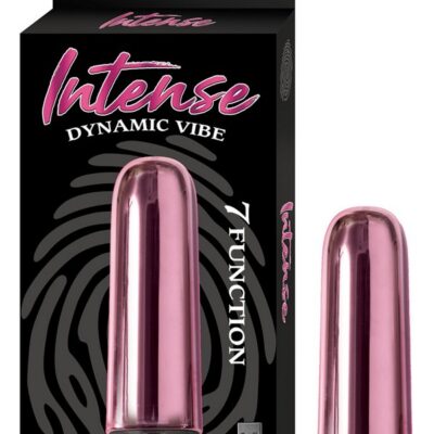 Intense Dynamic Vibe Rose pink rechargeable bullet vibrator by Nasstoys