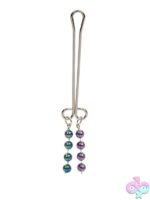 Intimate Play Beaded Clitoral Jewelry Silver - Image 2