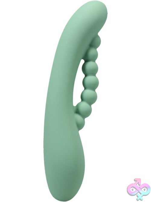 Into The C Kakui Me Rabbit Vibrator In Kelp Green - Image 2