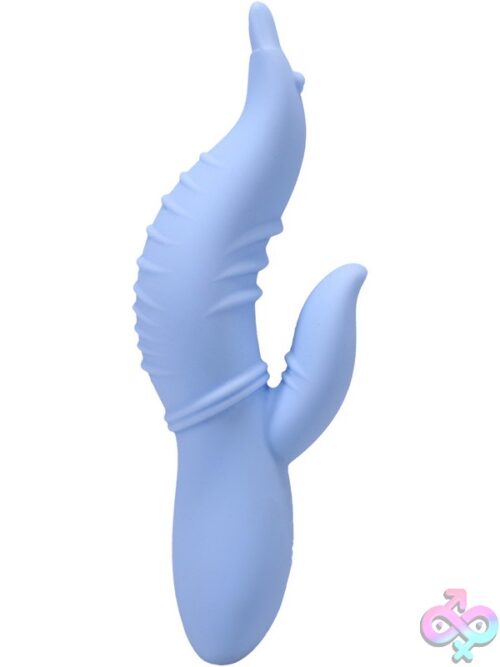 Into The C Seahorse Siren Vibrator In Maui Blue - Image 2