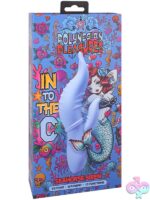 Maui Blue seahorse-shaped dual stimulation vibrator by Doc Johnson