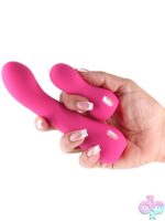 Inya Couplet Curved G-Spot Vibrator & Bullet Set – Pink - Image 3