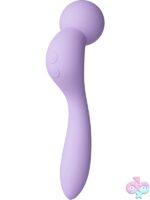 Dual End Silicone Wand Inya Pleasure Wand Lavender by NS Novelties