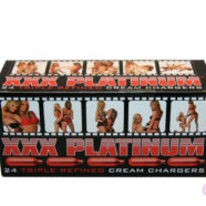 J.S. Marketing Sex Toys - Xxx Platinum - Whip Cream Chargers - 24 Count
