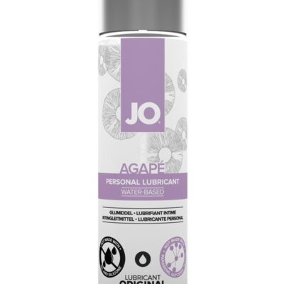JO Agape Original 4 oz clear water-based lubricant by System Jo