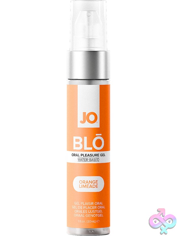 Discreet-Toys-Jo-Blo-Orange-Limeade-1-Oz-Nu-Jo10169 Orange Limeade Flavored Oral Gel Jo Blo 1 Oz By System Jo