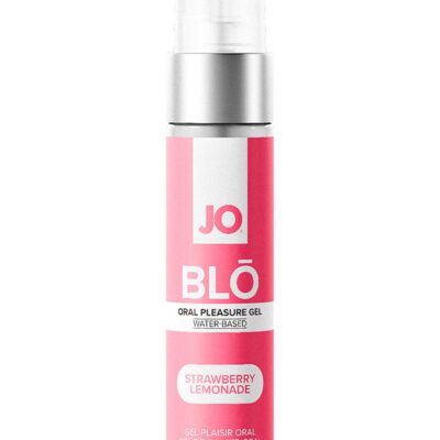 flavored oral gel JO BLO Strawberry Lemonade 1 oz by System JO