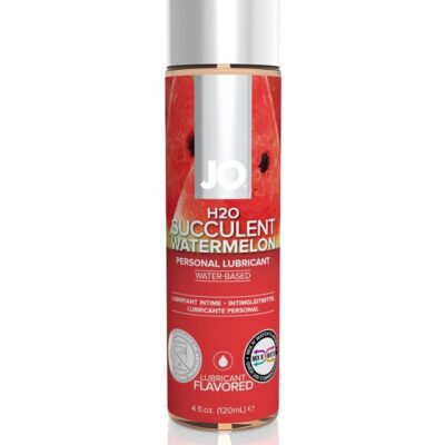 JO H2O Watermelon flavored water-based lubricant 4 oz bottle by System Jo