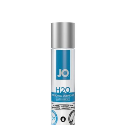 Clear water-based personal lubricant 1 oz bottle by System Jo