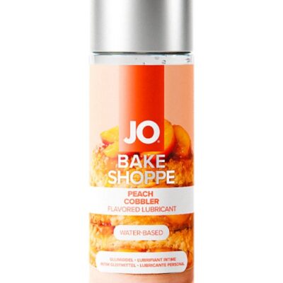 JO Bake Shoppe Peach Cobbler flavored water-based lubricant 2 oz bottle by System JO