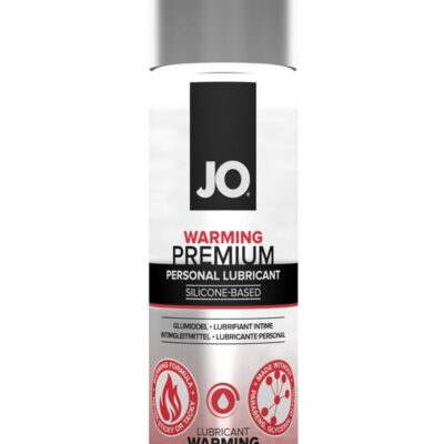 Clear warming silicone lubricant 2 oz bottle by System Jo