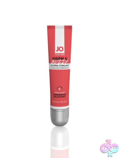 Jo Warm &Amp; Buzzy Clitoral Stimulating Cream 10Ml - Image 2