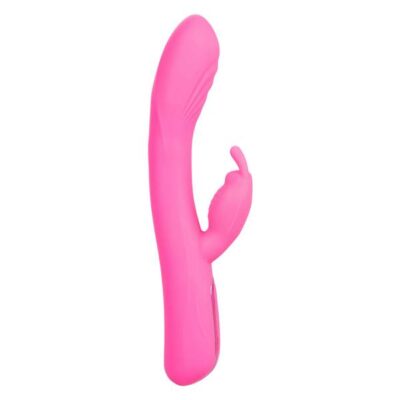 Jack Rabbit Elite Rocking Rabbit Pink by CalExotics — dual-stimulation rabbit vibrator with rocking G-spot tip