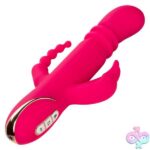 Jack Rabbit Signature Heated Silicone Triple Fantasy Rabbit - Pink - Image 8