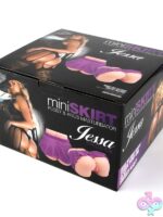 Dual-entry realistic-feel stroker in purple TPE by Star Stroker