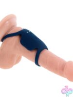 Jet Pack Double-Ring Penis Vibrator – Beige - Image 3