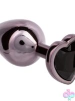 Jewel Large Black Diamond Heart Plug - Image 2