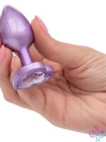 Jewel Small Amethyst Heart Plug - Image 3