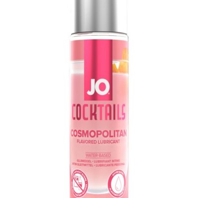 Pink 2oz Jo Cocktails Cosmopolitan water-based flavored lubricant by System Jo