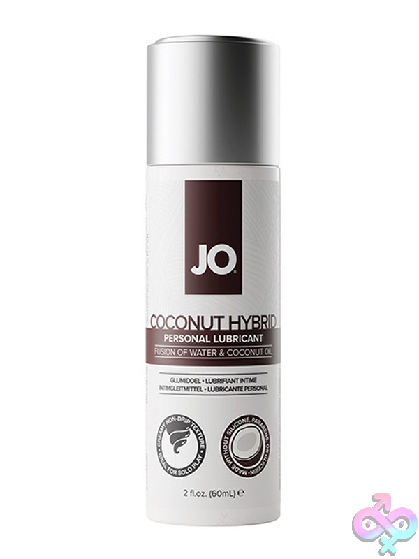 Discreet-Toys-Jo-Coconut-Hybrid-Lubricant-2-Oz-Nu-Jo42045 Jo Coconut Hybrid Lubricant 2 Oz Clear Formula By System Jo