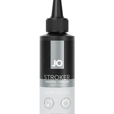 Jo Stroker Lube 4 oz precision-tip water-based lubricant by System Jo