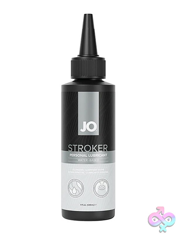Discreet-Toys-Jo-Stroker-Lube-4-Oz-Nu-Jo40166 Jo Stroker Lube 4 Oz Precision-Tip Water-Based Lubricant By System Jo