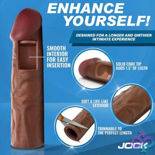 Jock 1.5&Quot; Silicone Penis Extension Sleeve - Image 3