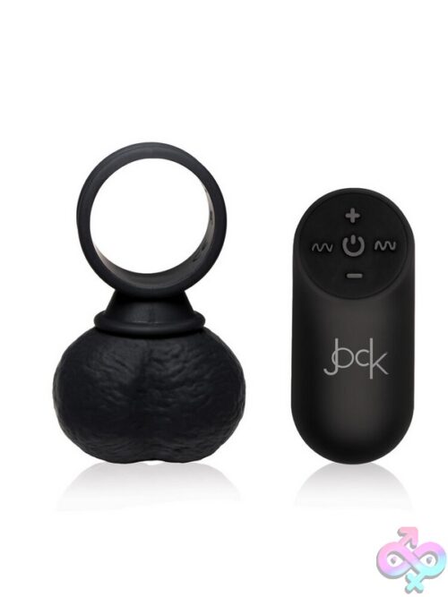 Vibrating Silicone Balls Large – Black - Image 2