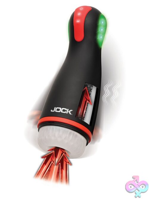 Jock Advanced Blaze Vibrating, Sucking &Amp; Warming Masturbator – Black - Image 2