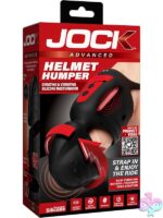 Hands-free dual motor gyrating and vibrating silicone masturbator in black by Curve Novelties