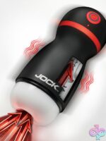 Jock Advanced Ultra Suck Sucking & Vibrating Masturbator - Image 2