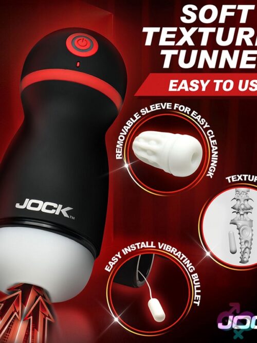 Jock Advanced Ultra Suck Sucking &Amp; Vibrating Masturbator - Image 4