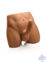 Jock Ass Masturbator with Poseable Dildo – Beige - Image 2