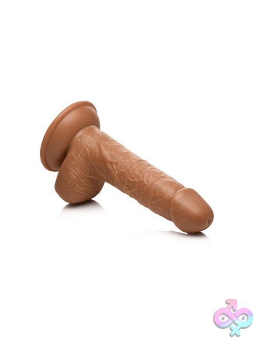 Jock Baseball Brian 7&Quot; Realistic Dildo With Balls – Brown - Image 3