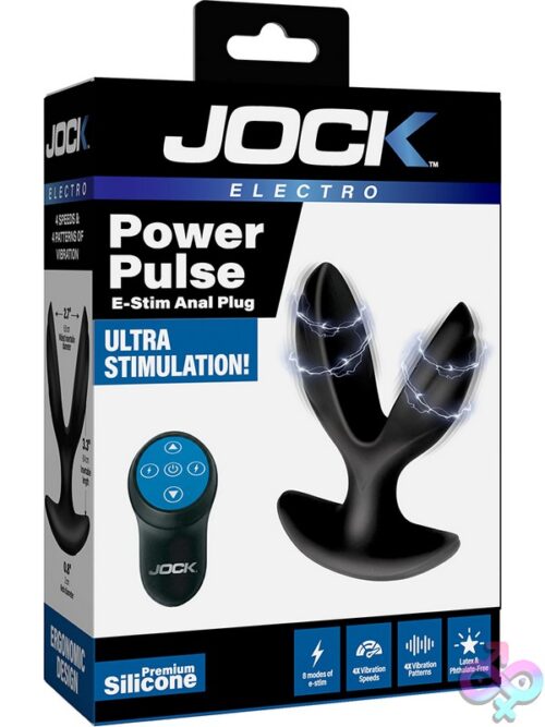 Jock Electro Power Pulse E-Stim Anchor Anal Plug - Image 3