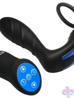 Jock Electro Shockwave E-Stim Anal Plug W/ C-Ring - Image 2