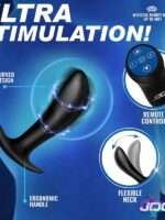 e-stim prostate plug Jock Electro Spark Slim Prostate Plug by Curve Novelties black silicone