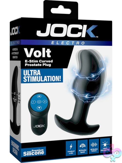 Jock Electro Volt E-Stim Curved Prostate Plug - Image 4