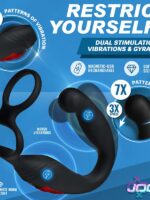 Jock Enhancers Axis Gyrating Prostate Vibrator With C-Ring - Image 3