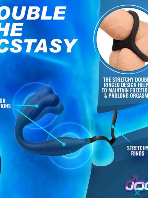 Jock Enhancers Axis Gyrating Prostate Vibrator With C-Ring - Image 4