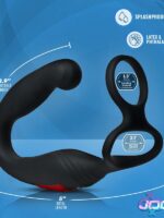 Jock Enhancers Axis Gyrating Prostate Vibrator With C-Ring - Image 5